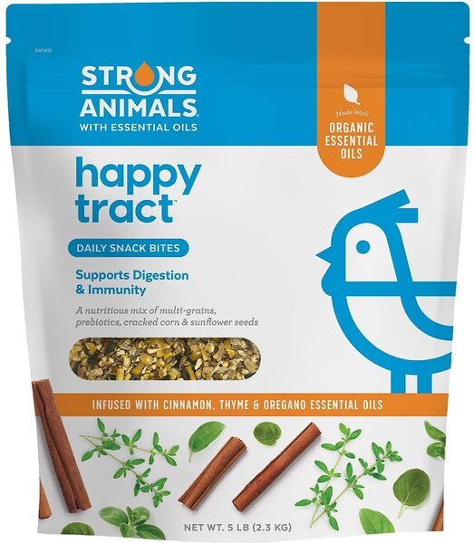 Strong Animals Happy Tract Poultry Treats， 5-lb bag