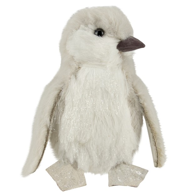 Small Ivory Sisal Penguin Christmas Figure