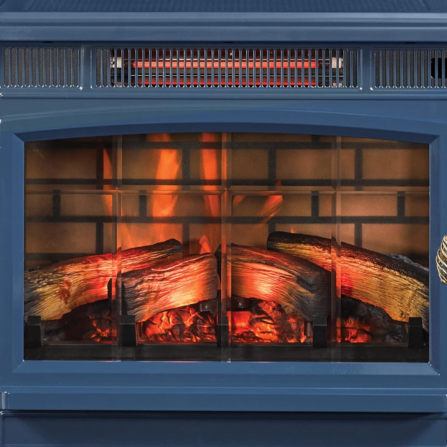 💝Last Day 70% Off✨ Electric Infrared Quartz Fireplace Stove with 3D Flame Effect