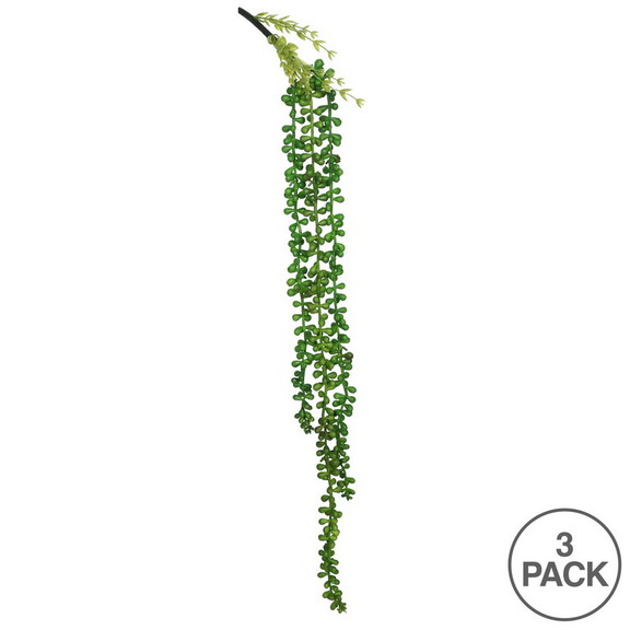 Vickerman String of Pearls Green PK/3