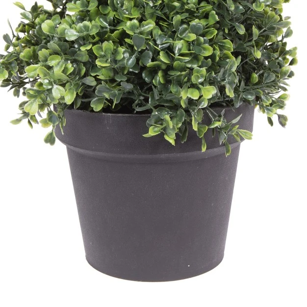 Vickerman Artificial Boxwood Spiral In Pot Uv