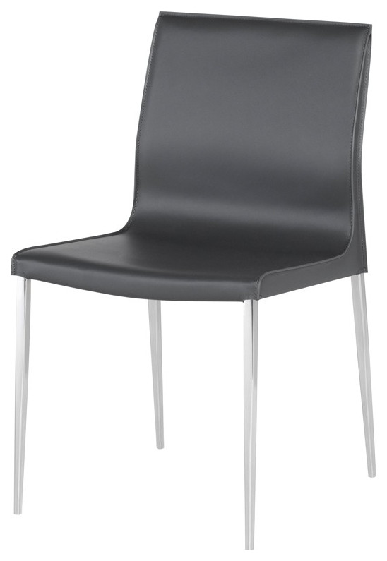 Janison Dining Chair Set Of 2   Midcentury   Dining Chairs   by Rustic Home Furniture Deco  Houzz