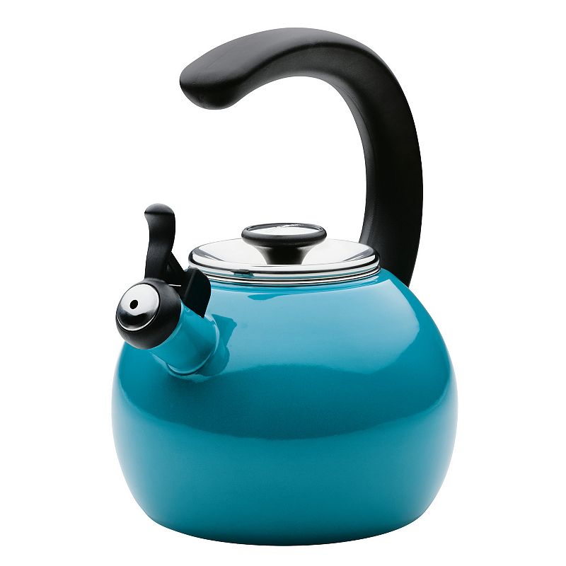 Circulon 2-qt. Enamel-on-Steel Whistling Tea Kettle