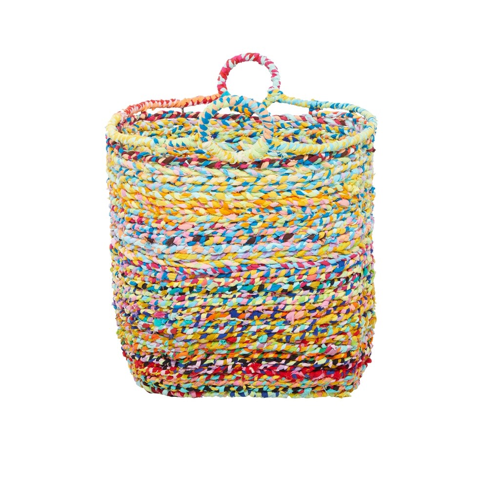 Cotton Bohemian Storage Basket