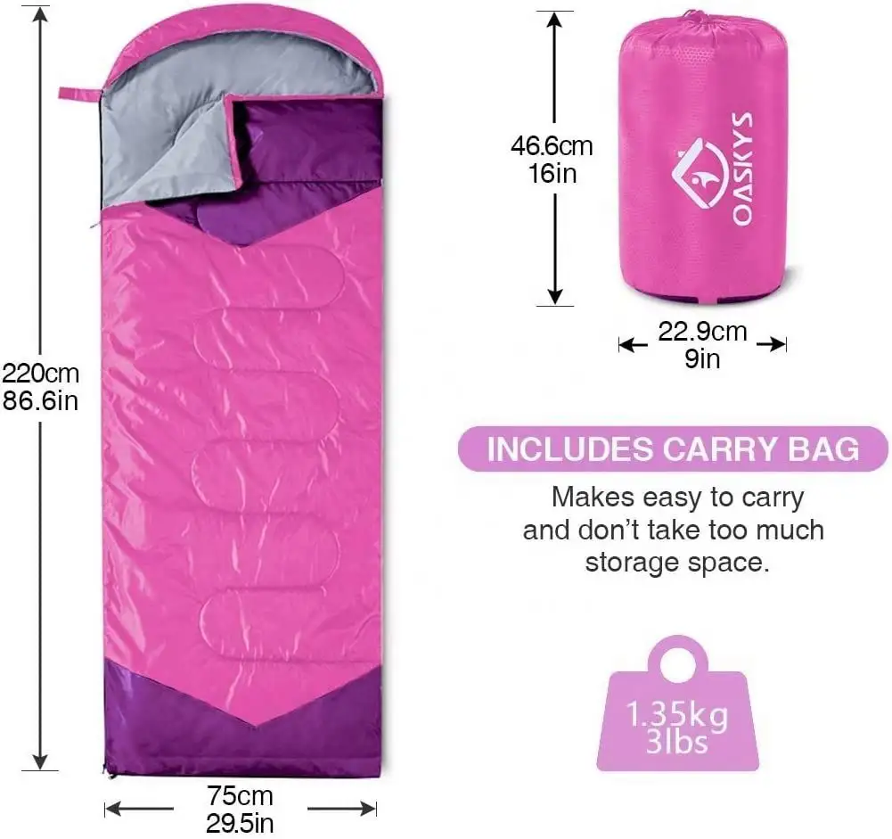 Outdoor High Quality New Custom Color Emergency Hotsale Thickened Adult Envelope Sleeping Bag