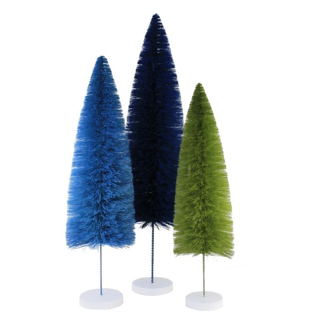 Christmas Blue Rainbow Trees Cody Foster Decorative Figurines