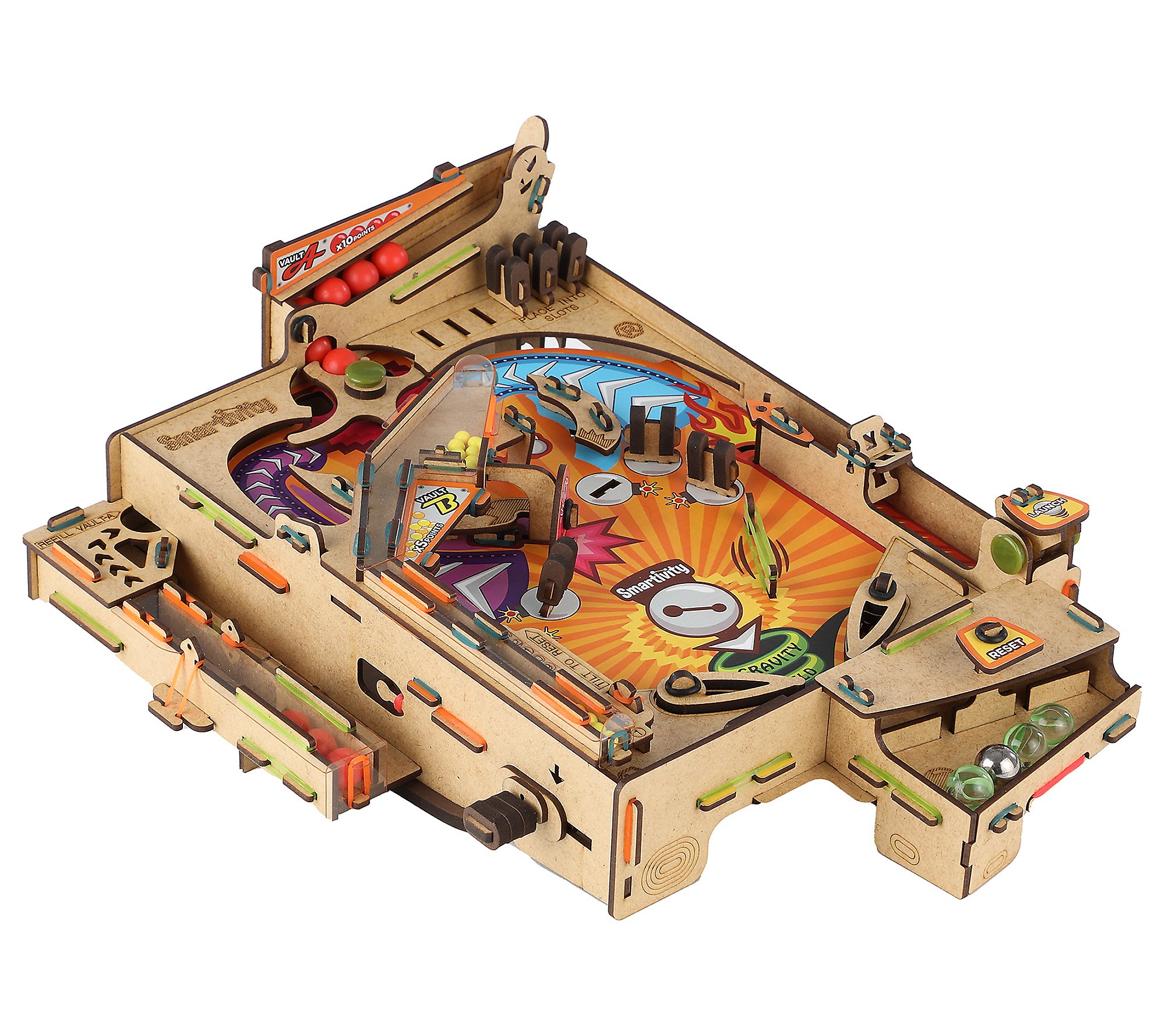 Elenco Smartivity DIY Toy Tabletop Pinball Machine