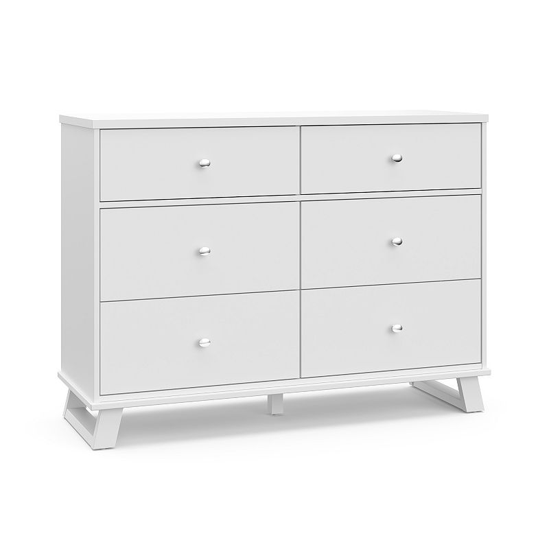 Storkcraft Modern 6 Drawer Dresser