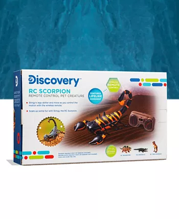 Discovery Kids RC Scorpion  Glow In The Dark Body  Wireless Remote-Control Toy for Kids