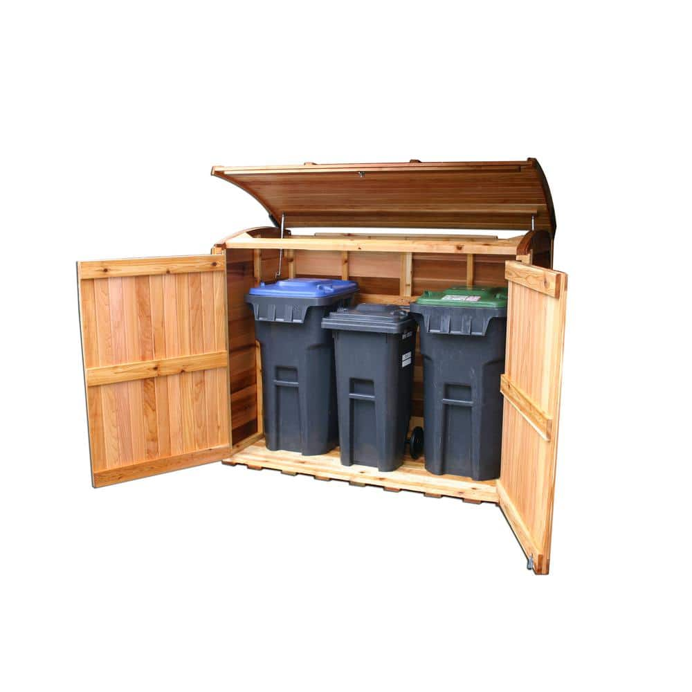 Outdoor Living Today 6 ft. x 3 ft. Oscar Waste Management Shed OSCAR63