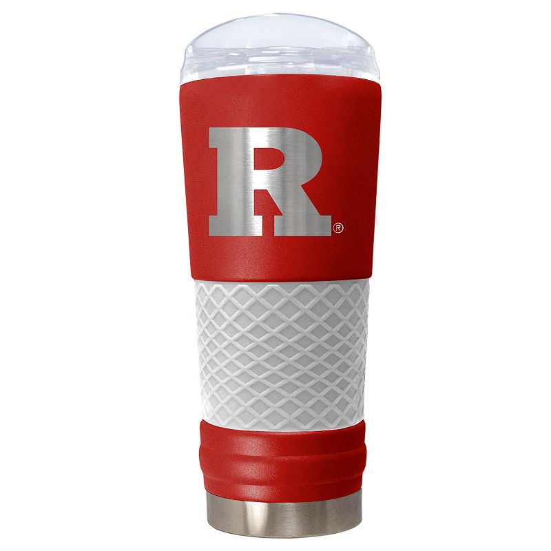 Rutgers Scarlet Knights Vacuum Insulated Powder-Coated Tumbler