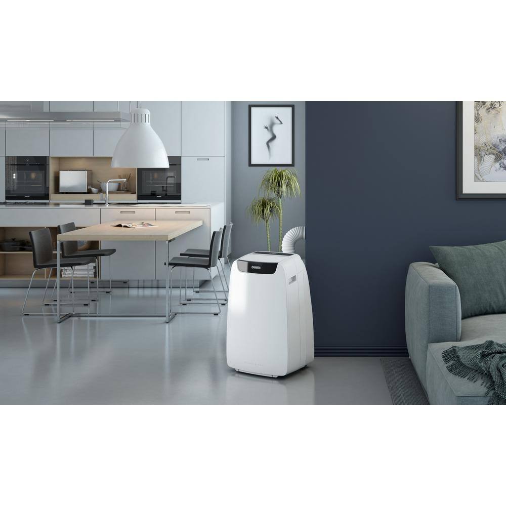 OLIMPIA SPLENDID 14000 BTU Capacity for a 550 sq. ft. Space Portable Air Conditioner 3 in 1 (AC Fan Dehumidifier) with Remote in White 2148