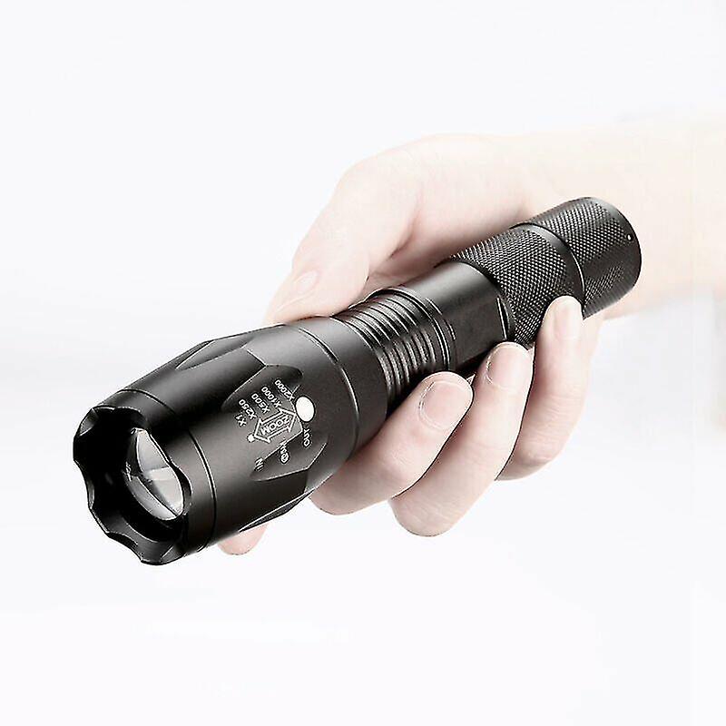 Xml-t6 Ultra Powerful Led Flashlight Military Torch Usable