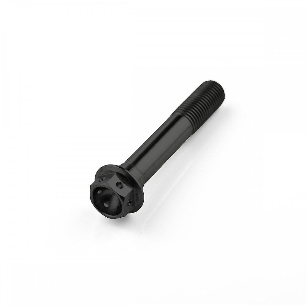 Racebolt Titanium Race Drilled Hex Head Bolt M10 X 1.25mm X 60mm Black