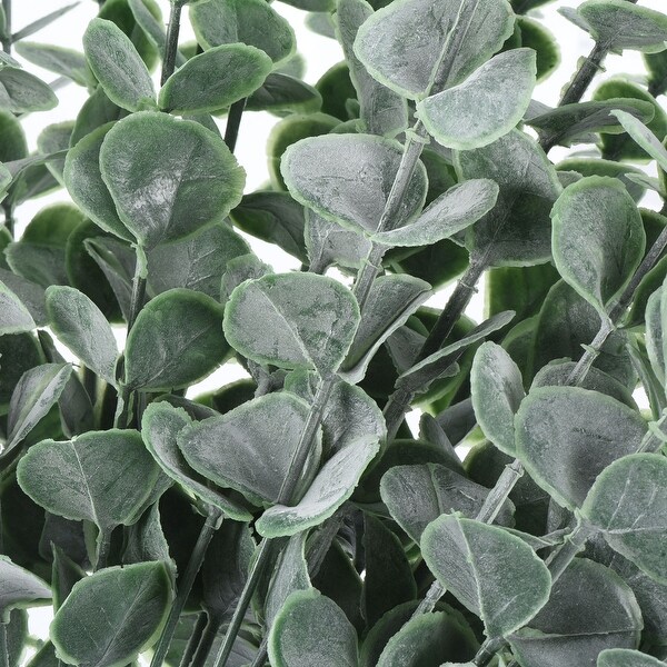 30Pcs 15 Artificial Eucalyptus Leaves Stems Fake Greenery Branches