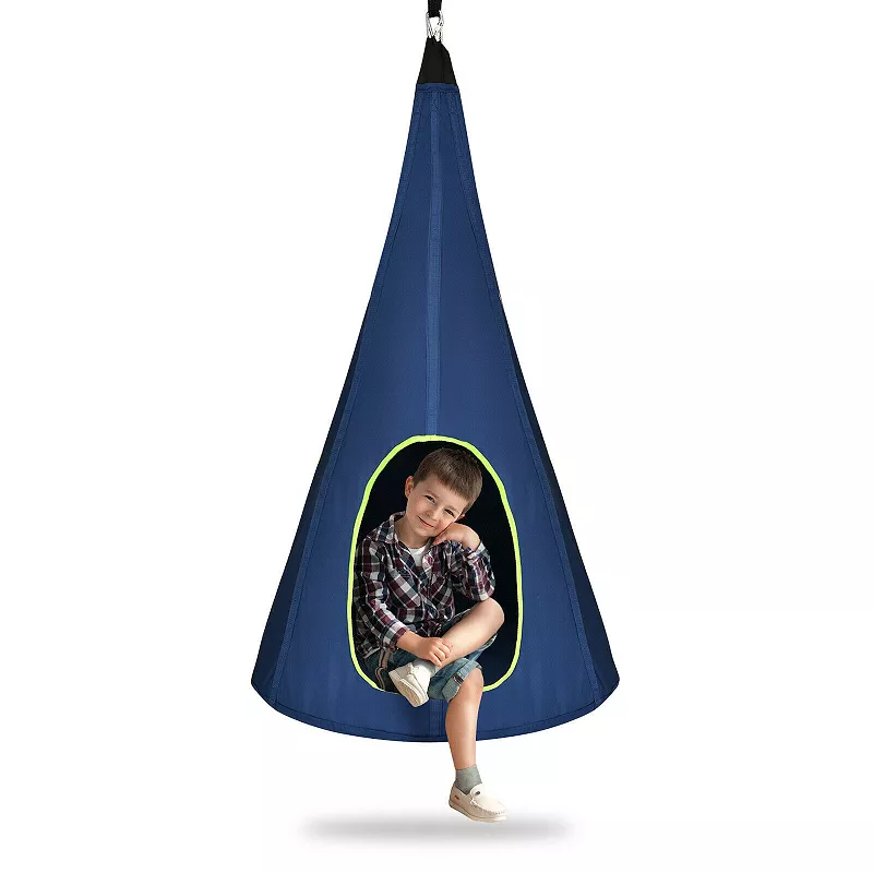 40 Inch Kids Nest Swing Chair Hanging Hammock Seat for Indoor Outdoor