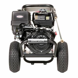 SIMPSON PowerShot 4200 PSI 4 GPM Gas Cold Water Professional Gas Pressure Washer with HONDA GX390 Engine (49-State) PS4240