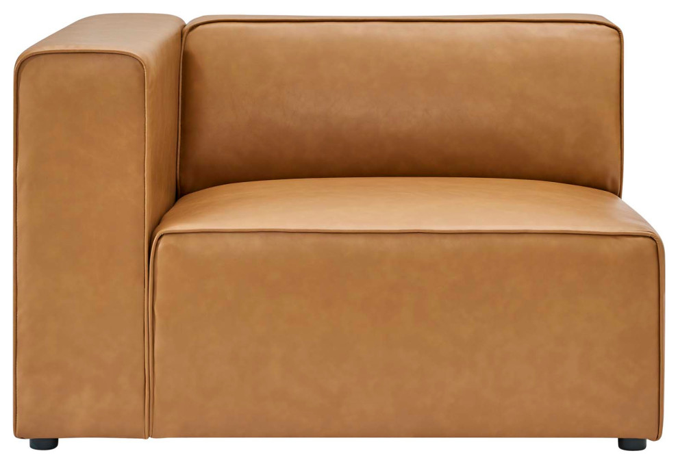 Mingle Vegan Leather 2 Piece Sectional Sofa Loveseat   Contemporary   Loveseats   by ShopFreely  Houzz