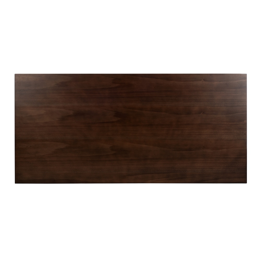 SAFAVIEH Brayson Mahogany Wood Rectangle Dining Table   66.9\