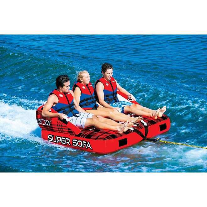 WOW Watersports Super Sofa 3 Person Towable