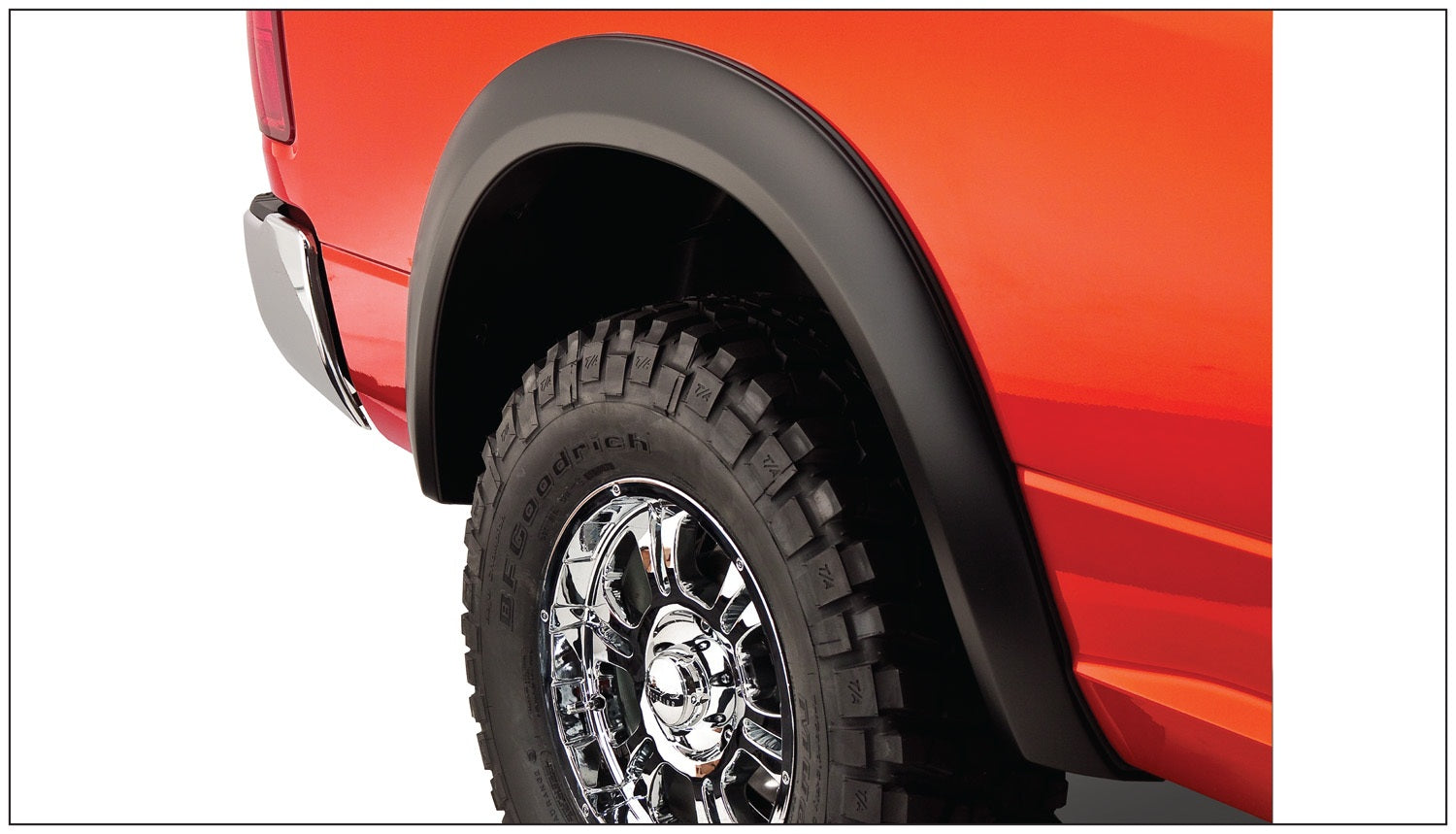 Bushwacker 94-01 Dodge Ram 1500 Fleetside Extend-A-Fender Style Flares 4pc 78.0/96.0in Bed - Black