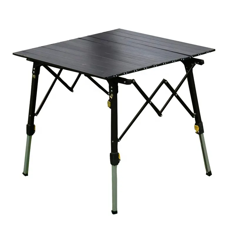 Outdoor Portable Folding Camping   Camping picnic Table adjustable  picnic camping table