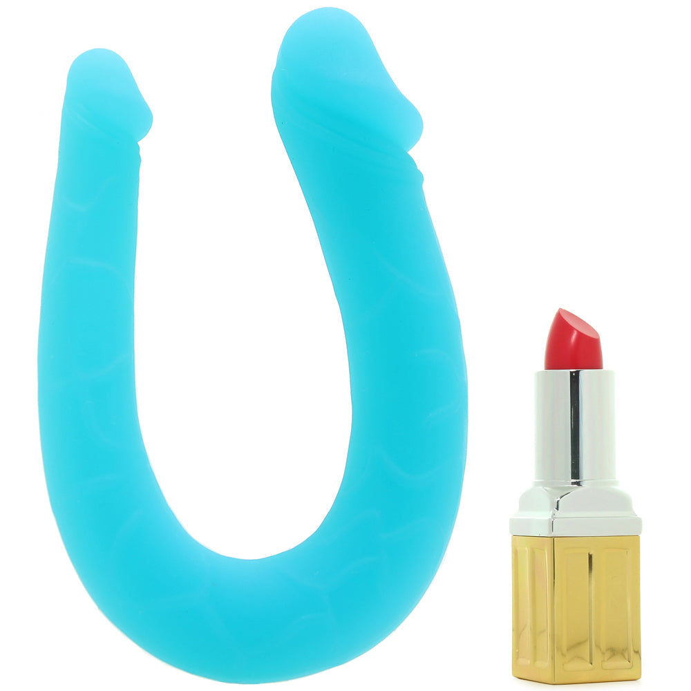 Silicone AC/DC Double Dildo in Teal