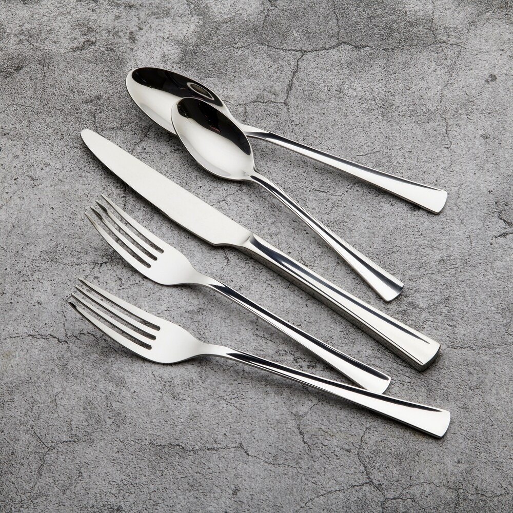 Ornative ALICJA Stainless Steel 42 Pieces Flatware Set with Buffet   10.71\