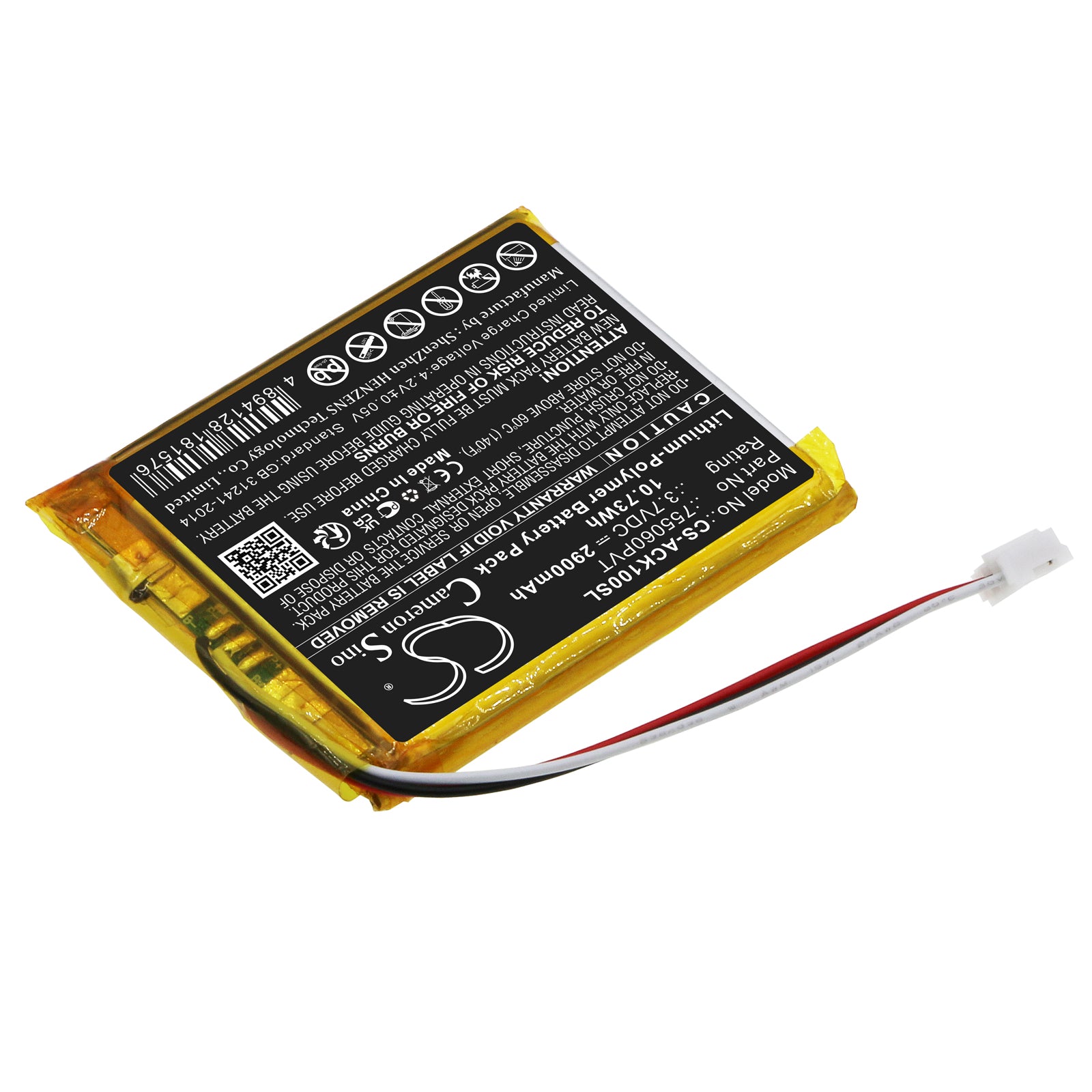 Autokeysprotool CK100 Diagnostic Scanner Replacement Battery BatteryClerkcom Diagnostic Scanner