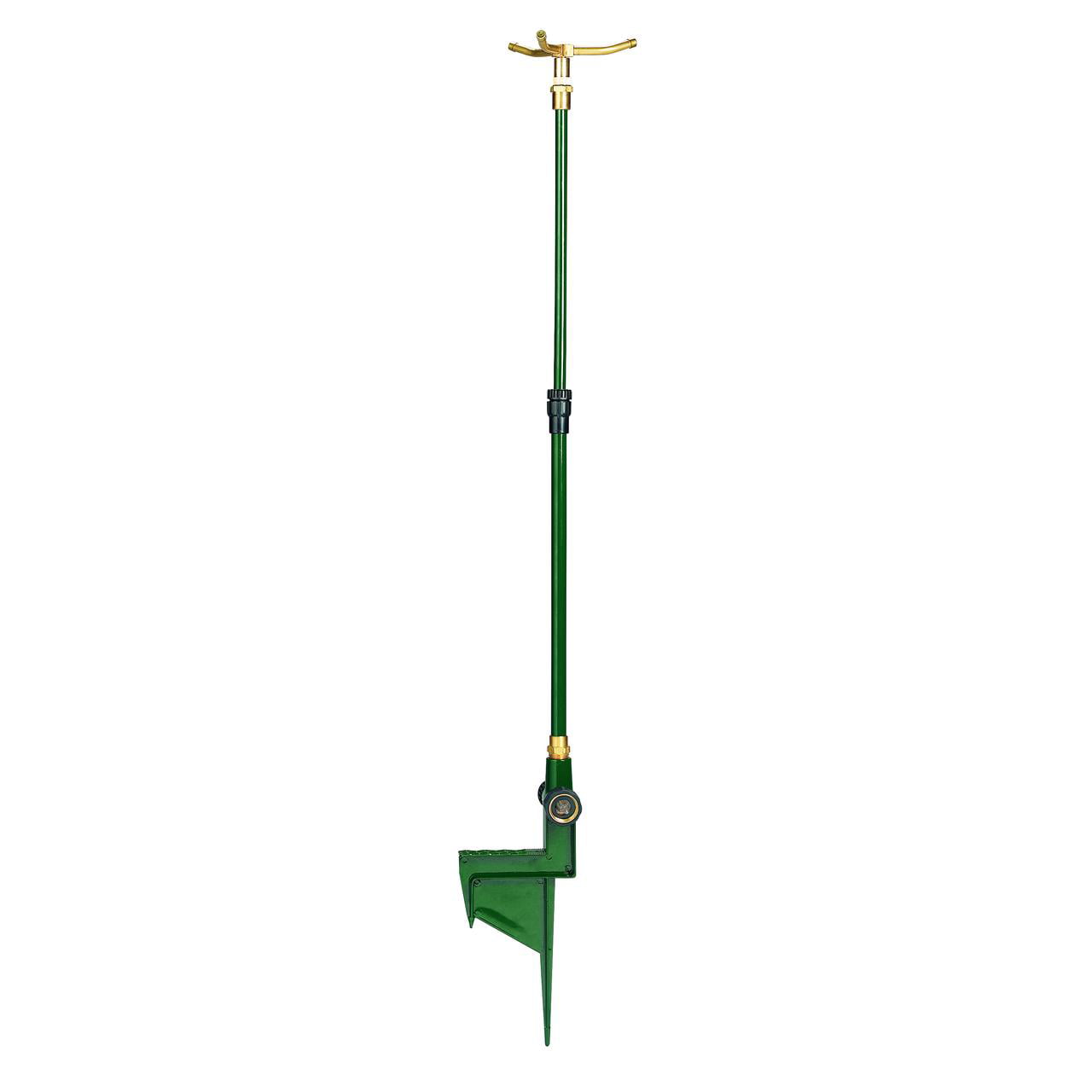 Orbit Irrigation 3-Arm Rotating Sprinkler on Telescoping Step Spike