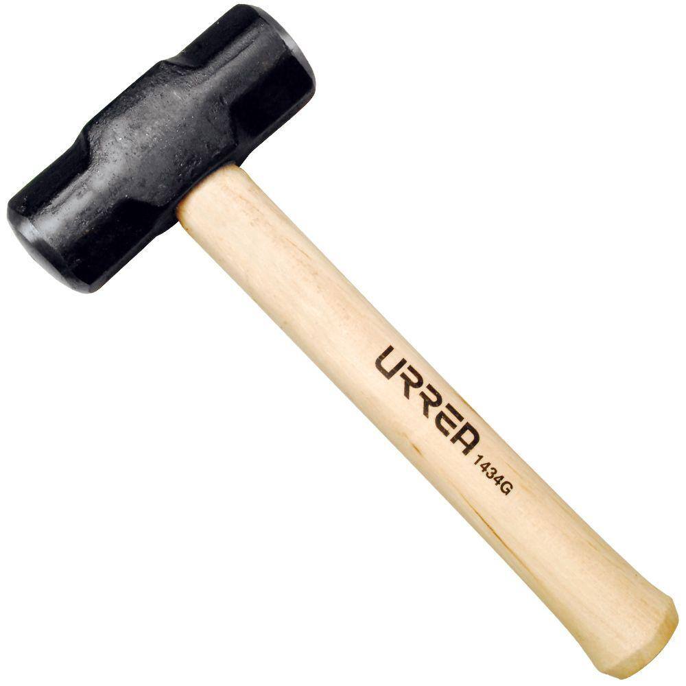 URREA 3 lbs. Steel Octagonal Sledge Hammer with Hickory Handle 1434G