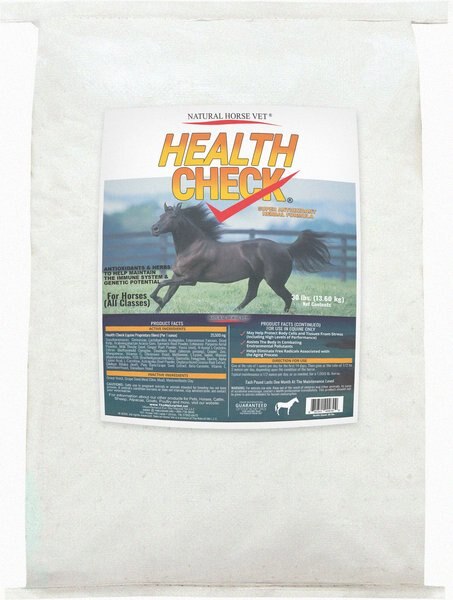 Natural Horse Vet Health Check Super Antioxidant Herbal Formula Horse Supplement