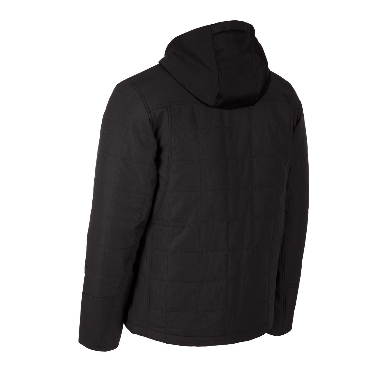 MW M12 AXIS L Long Sleeve Unisex Full-Zip Heated Jacket Kit Black