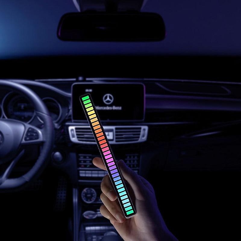 Rechargeable Led Light Strip Rgb Activated Music Rhythm