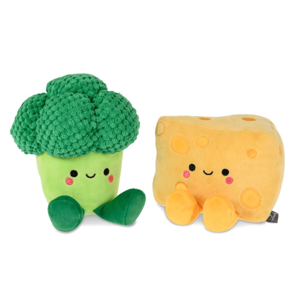 Hallmark  Better Together Broccoli and Cheese Magnetic Plush