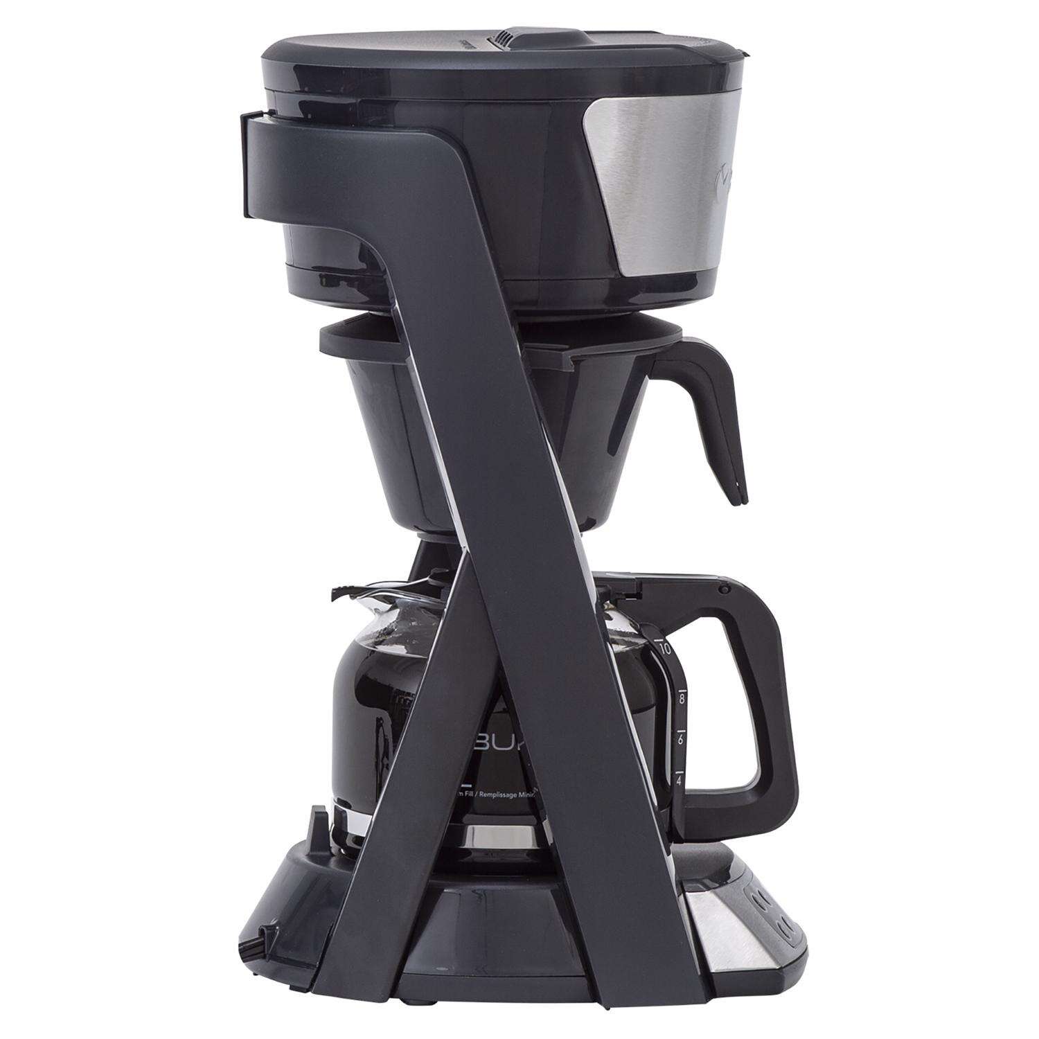 BUNN Heat N Brew 10 cups Black/Silver Coffee Maker