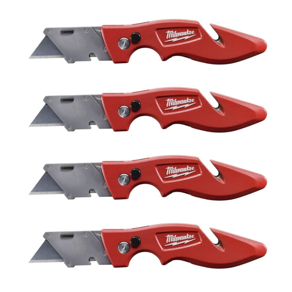 Milwaukee Fastback Flip-Blade Utility Knife 48-22-1901X4 from Milwaukee