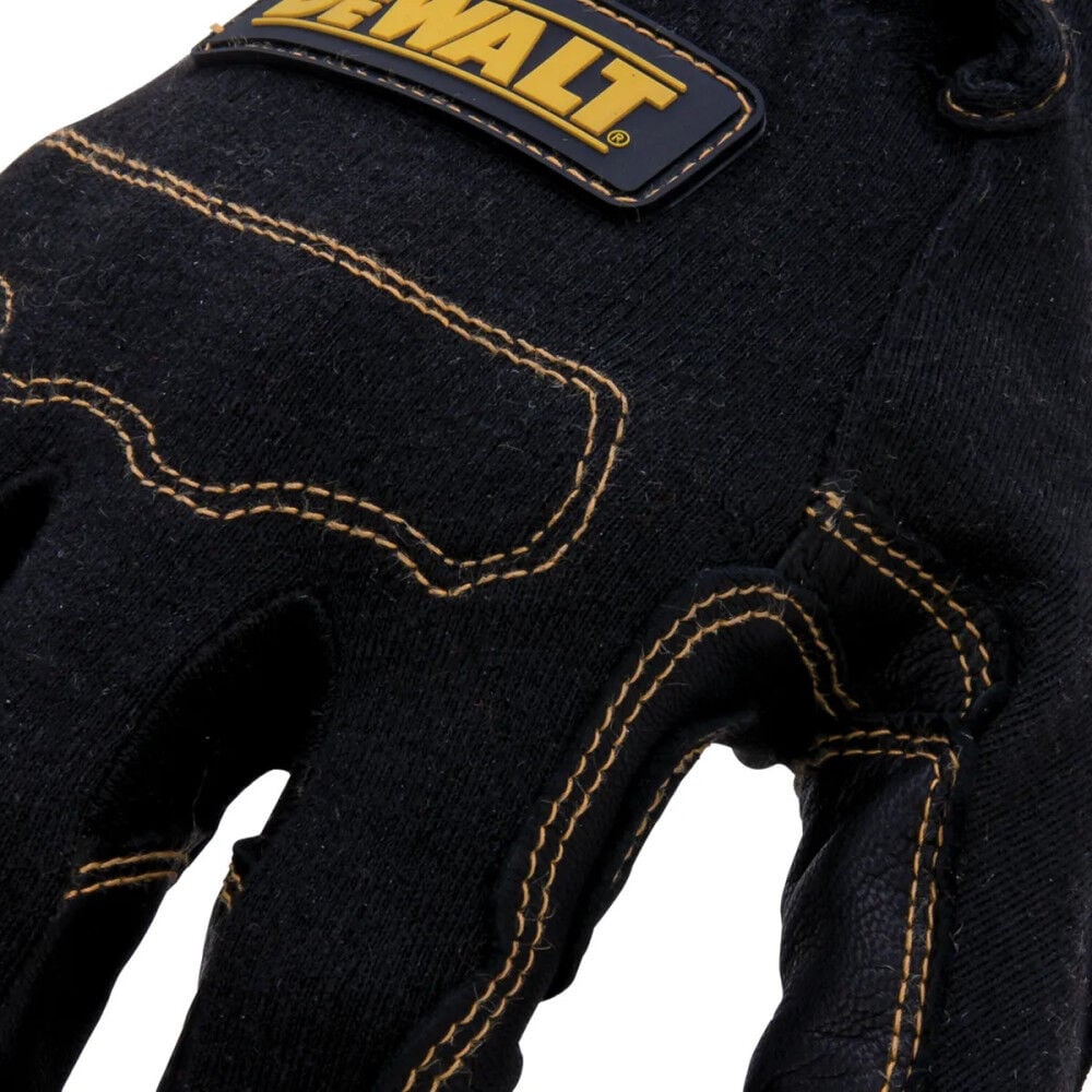 DW Welding Fabricator Gloves Medium Black Short Cuff DXMF01052MD from DW