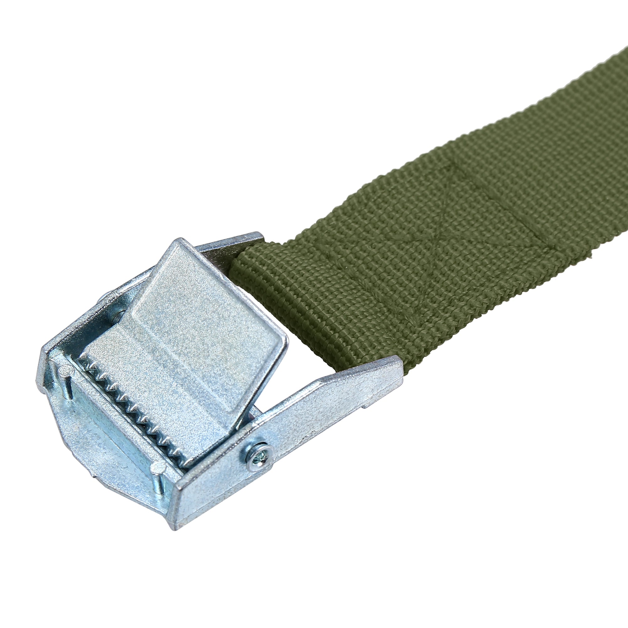 6pcs 3.3ft Cargo Tie Down Straps Lashing Straps Travel Luggage Strap with Cam Lock Buckle for Car Truck Army Green