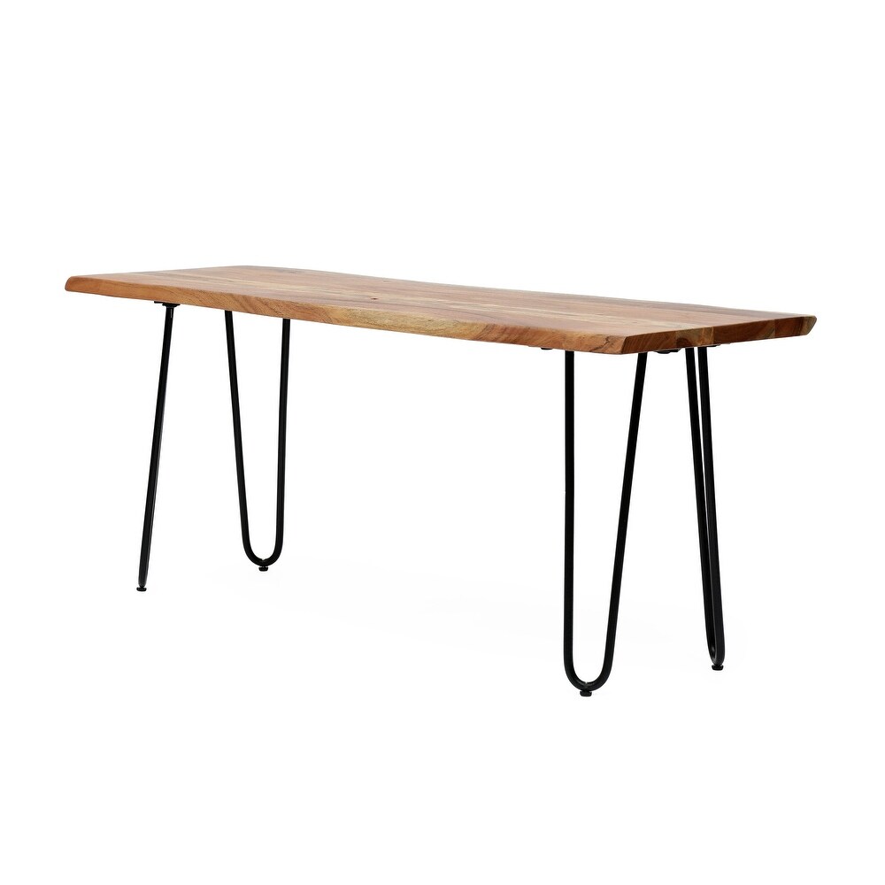 Plumb Acacia Wood Dining Bench by Christopher Knight Home