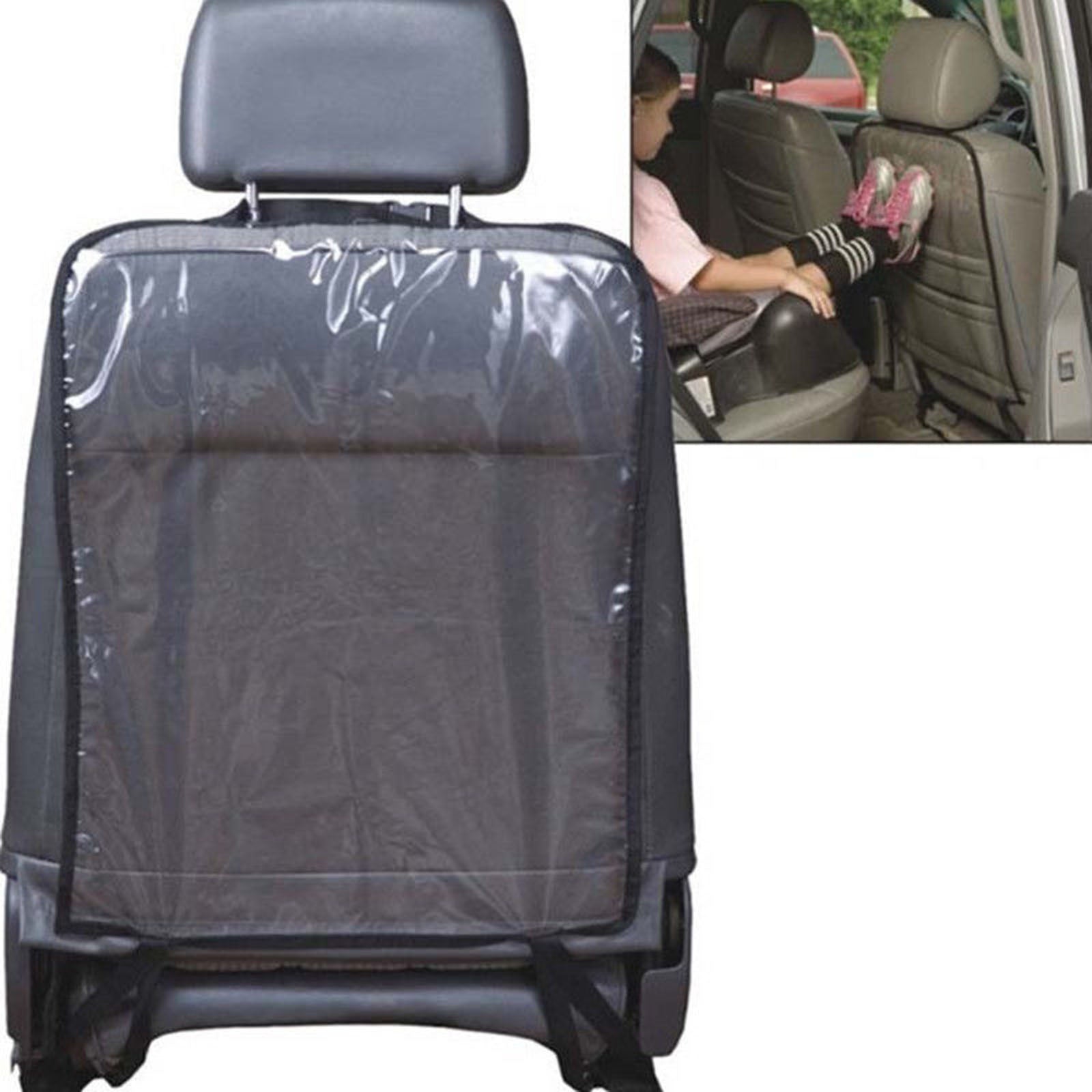 Biekopu Car Auto Seat Back Cover， Casual Waterproof Against Mud Kick Automobile Protective Mat