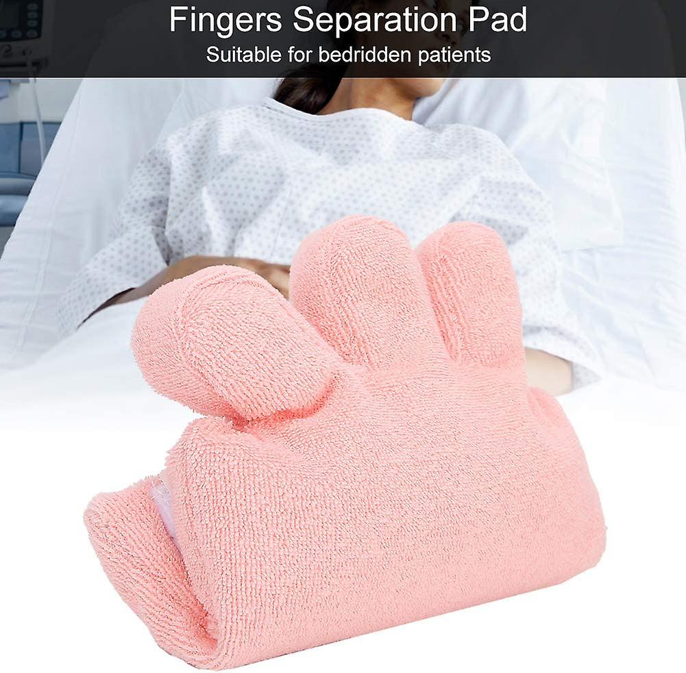 Cone With Finger Separator， Finger Contracture Cushion Hand and Finger Aid For Contracture and Skin Breakdown， Comfortable Protection and Finger Separation(