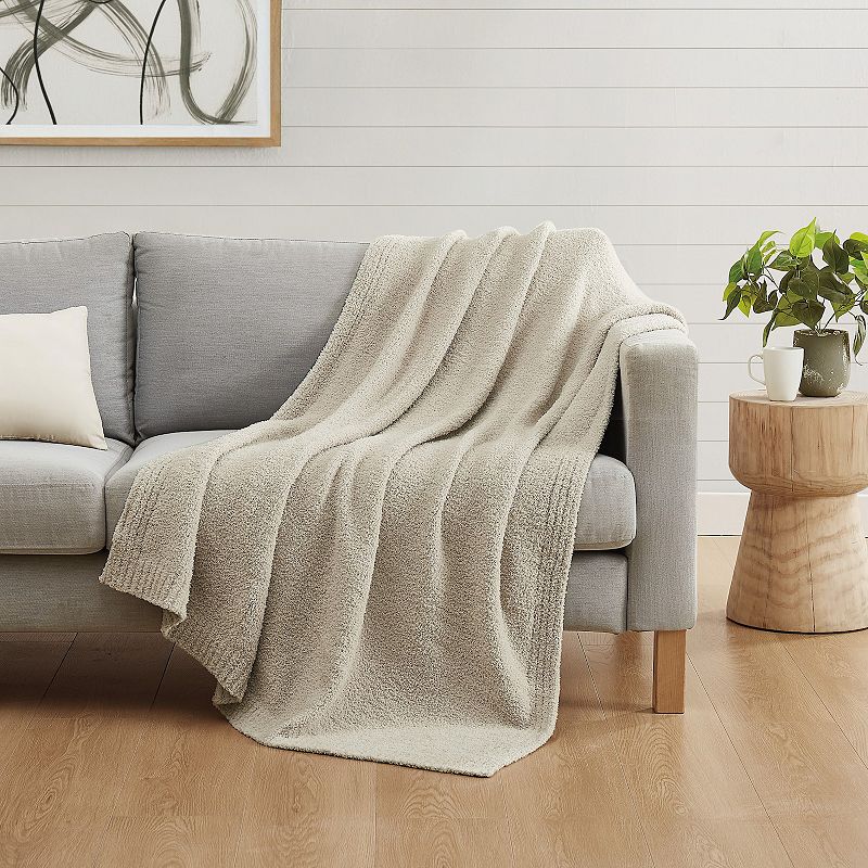 Truly Soft Cozy Knit Throw Blanket