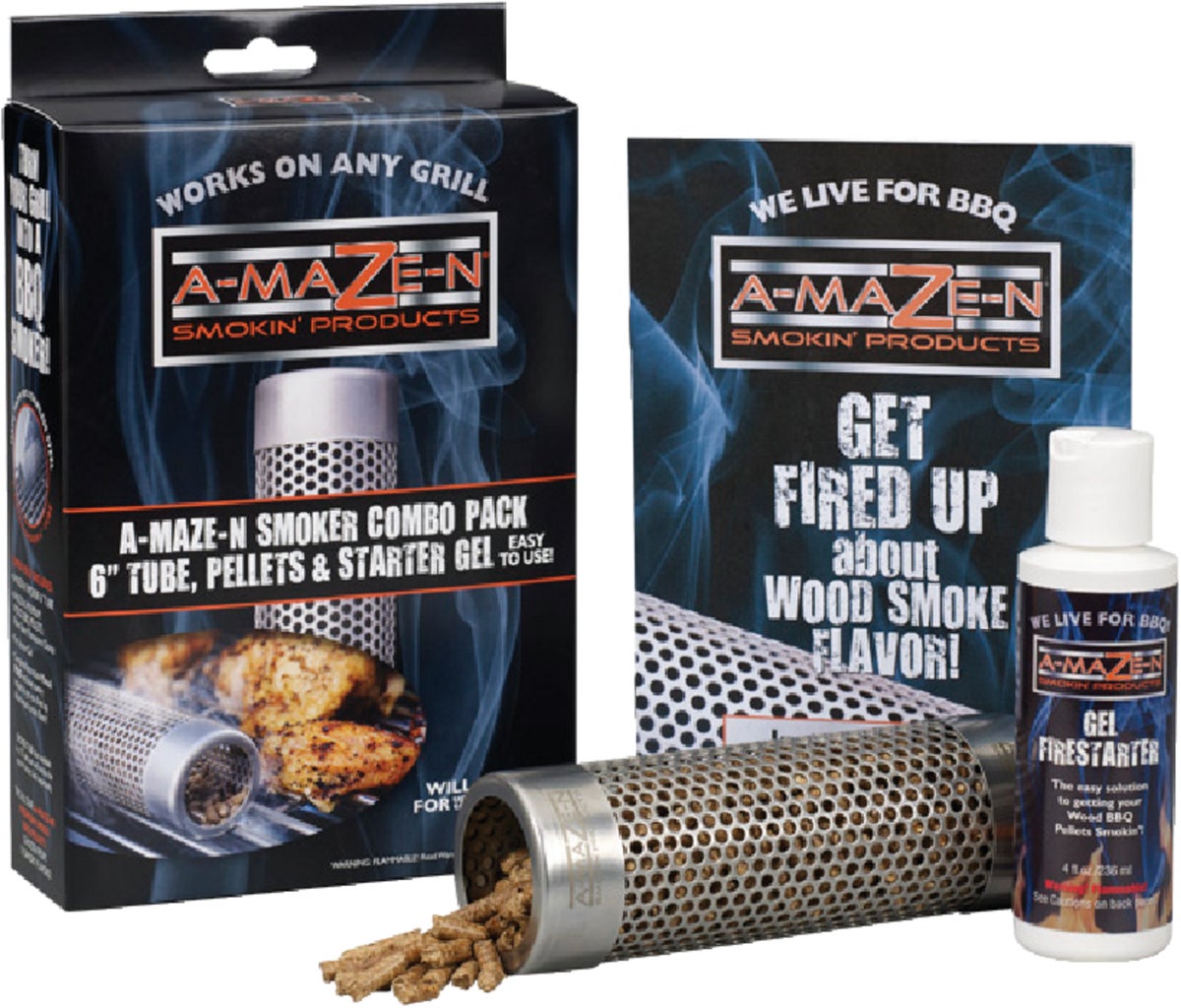 A-Maze-N Wood Pellet Grill Tube Smoker Combo Pack