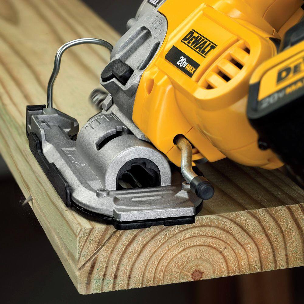 DW 20V MAX Cordless Jig Saw (1) 20V MAX Compact Lithium-Ion 3.0Ah Battery and 12V-20V MAX Charger DCS331BW230C