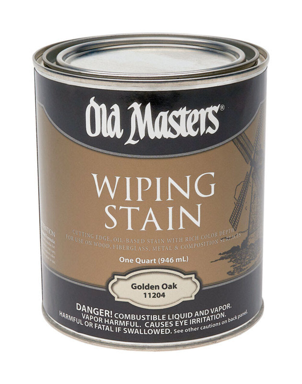 WIPE STAIN GLDNOAK 1QT