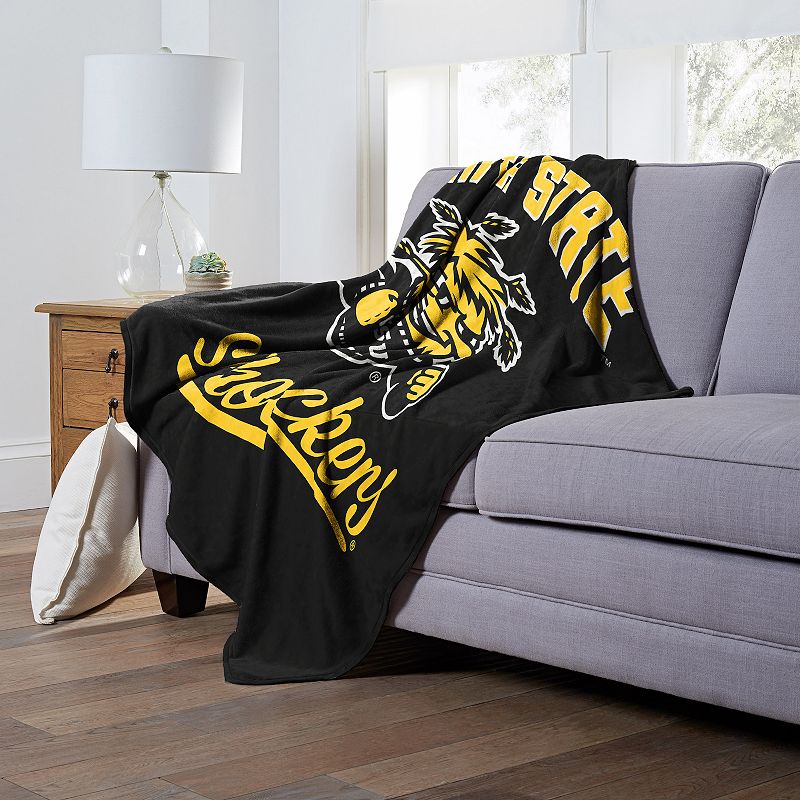 The Northwest Wichita State Shockers Alumni Silk-Touch Throw Blanket