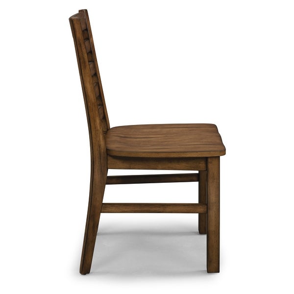 Homestyles Sedona Brown Wood Dining Chair Pair - 18