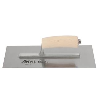 Anvil 12 in. x 4 in. Finishing Trowel 57461