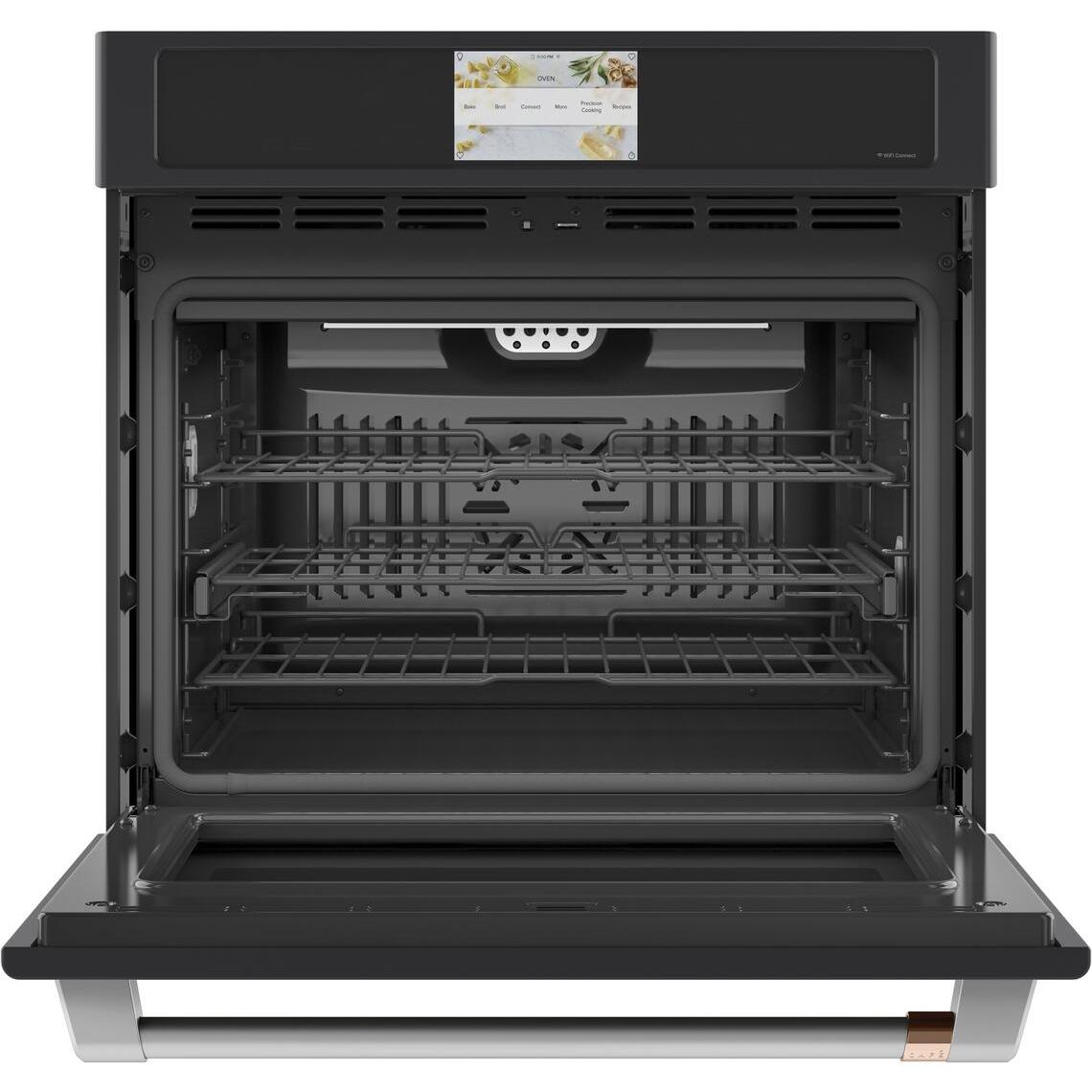 Café 30-inch, 5 cu.ft. Built-in Single Wall Oven with Wi-Fi Connect CTS90DP3ND1